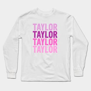 TAYLOR TAYLOR Long Sleeve T-Shirt